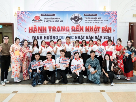 BUỔI HỌC NGOẠI KHÓA CỦA HỌC VIÊN TRUNG TÂM ĐỒNG NAI