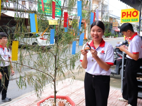 HỌC VIÊN TRUNG TÂM ĐỒNG NAI HƯỞNG ỨNG LỄ HỘI SENDAI TANABATA  🎋