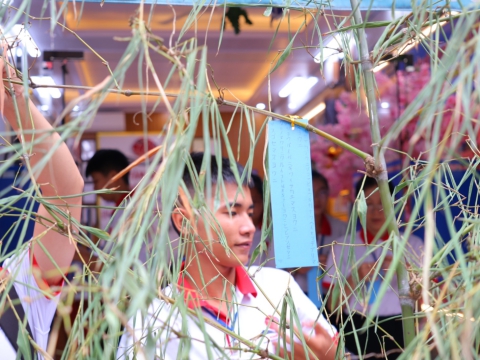 HỌC VIÊN TRUNG TÂM ĐỒNG NAI HƯỞNG ỨNG LỄ HỘI SENDAI TANABATA  🎋