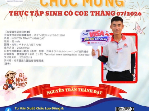CHÚC MỪNG HỌC VIÊN RA TƯ CÁCH LƯU TRÚ