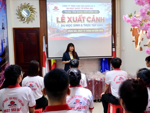 LỄ XUẤT CẢNH TRUNG TÂM ĐỒNG NAI