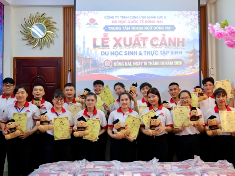 LỄ XUẤT CẢNH TRUNG TÂM ĐỒNG NAI