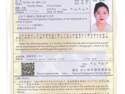 CHÚC MỪNG HỌC VIÊN RA TƯ CÁCH LƯU TRÚ