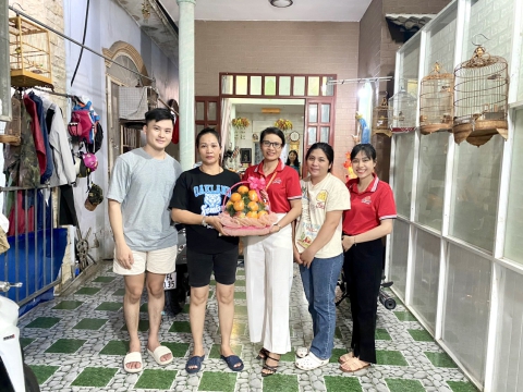 TRUNG TÂM ĐỒNG NAI GHÉ THĂM NHÀ HỌC VIÊN TRƯỚC XUẤT CẢNH