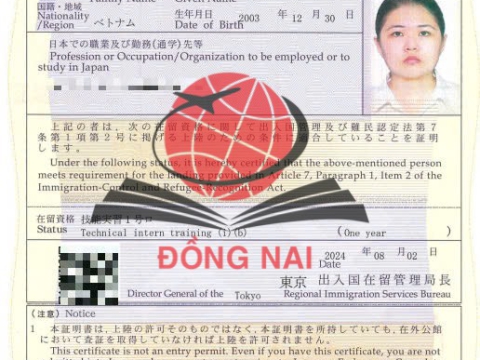 CHÚC MỪNG HỌC VIÊN RA TƯ CÁCH LƯU TRÚ