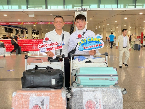 CHÚC MỪNG HỌC VIÊN XUẤT CẢNH ✈️✈️✈️