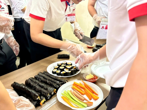 BUỔI HỌC NGOẠI KHÓA CỦA HỌC VIÊN TRUNG TÂM ĐỒNG NAI