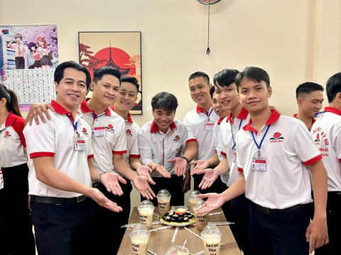 BUỔI HỌC NGOẠI KHÓA CỦA HỌC VIÊN TRUNG TÂM ĐỒNG NAI