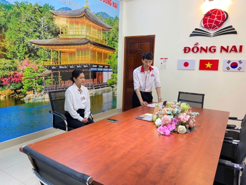 HỌC VIÊN CHECK FORM-CHECK TIẾNG TẠI TRUNG TÂM ĐỒNG NAI