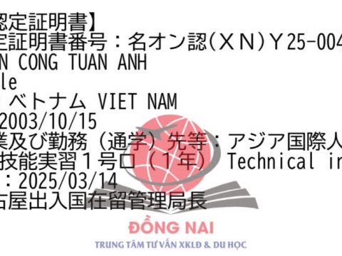 CHÚC MỪNG HỌC VIÊN RA TƯ CÁCH LƯU TRÚ