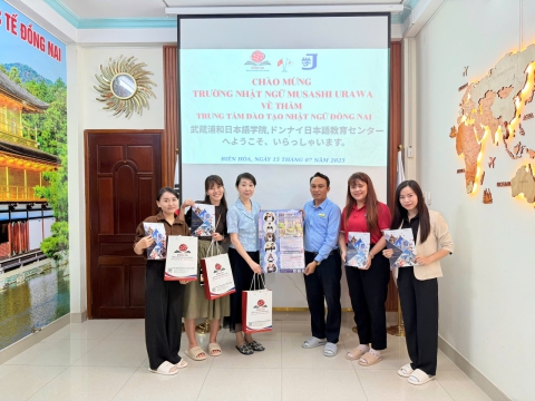 TRUNG TÂM ĐỒNG NAI HÂN HẠNH ĐƯỢC GẶP ĐỠ QUÝ ĐỐI TÁC TẠI NHẬT BẢN - HÀN QUỐC