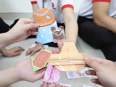 BUỔI HỌC NGOẠI KHÓA CỦA HỌC VIÊN TRUNG TÂM ĐỒNG NAI