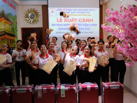 LỄ XUẤT CẢNH TRUNG TÂM ĐỒNG NAI